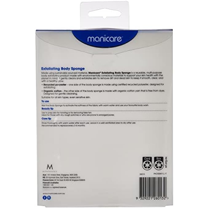 Manicare Exfoliating Body Sponge - Image 3